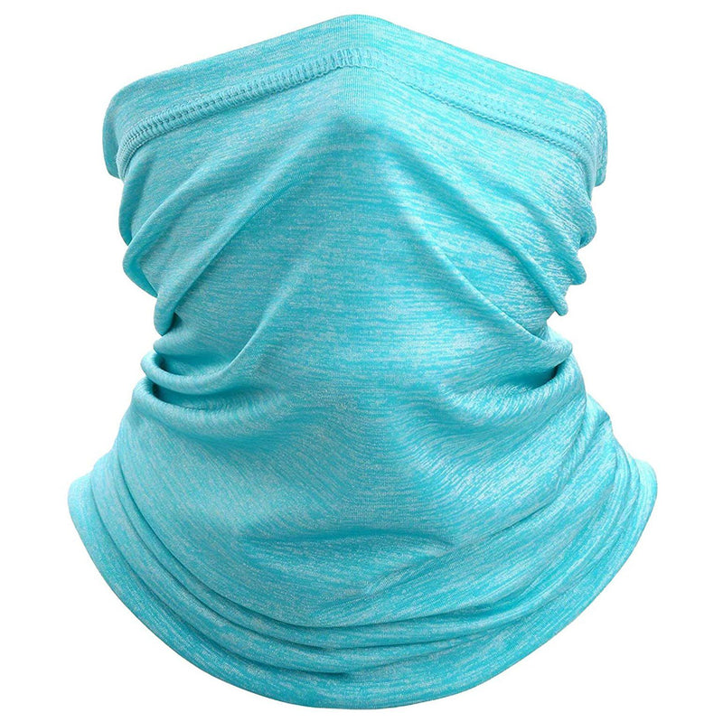 Sun Protection Cool Lightweight Neck Gaiter Face Scarf Sports & Outdoors Light Blue - DailySale
