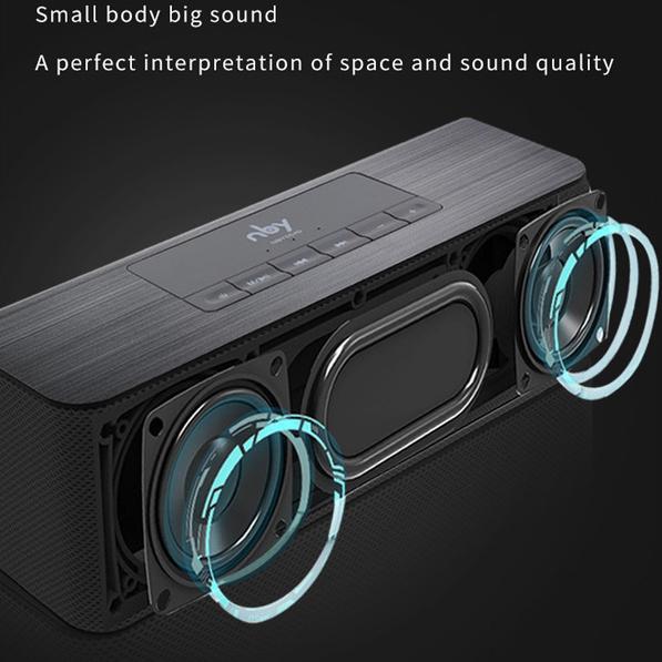 Super Bass Bluetooth Speaker With FM Radio Speakers - DailySale