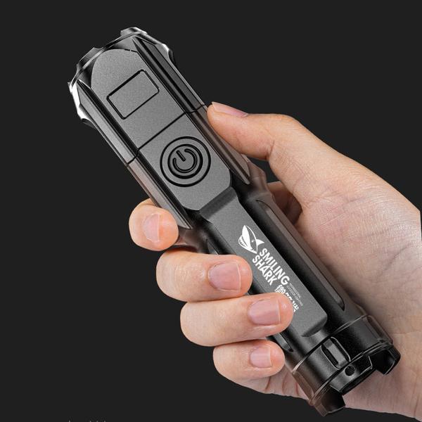 Super Bright ABS Strong Light Focusing Led Flashlight Sports & Outdoors - DailySale