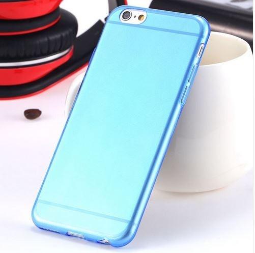 Super Flexible Clear TPU Case For iPhone 6/6s or iPhone 6/6s Plus Phones & Accessories Blue iPhone 6 - DailySale