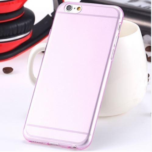Super Flexible Clear TPU Case For iPhone 6/6s or iPhone 6/6s Plus Phones & Accessories Pink iPhone 6 - DailySale