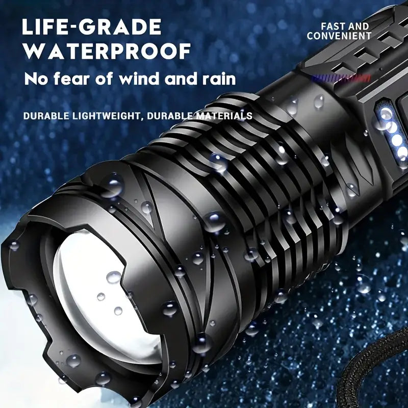 Super Powerful Rechargeable Torch Flood Light Sports & Outdoors - DailySale