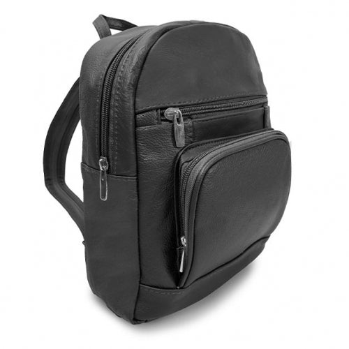 Super Soft Genuine Leather Backpack Bags & Travel Black - DailySale