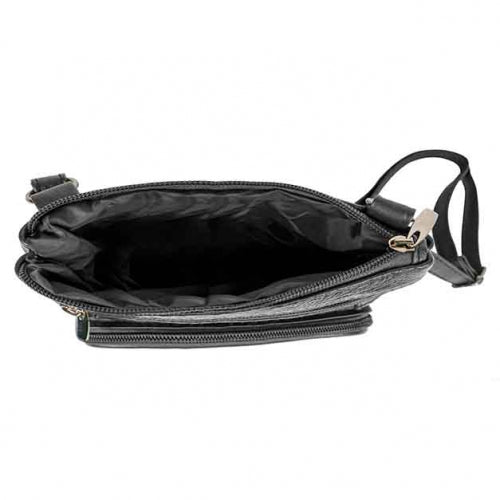 Super Soft Leather Wide Crossbody Bag Bags & Travel - DailySale