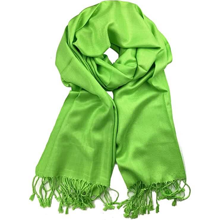Super Soft Long Cashmere Wool Scarfs - Assorted Styles Women's Shoes & Accessories Sour Apple - DailySale