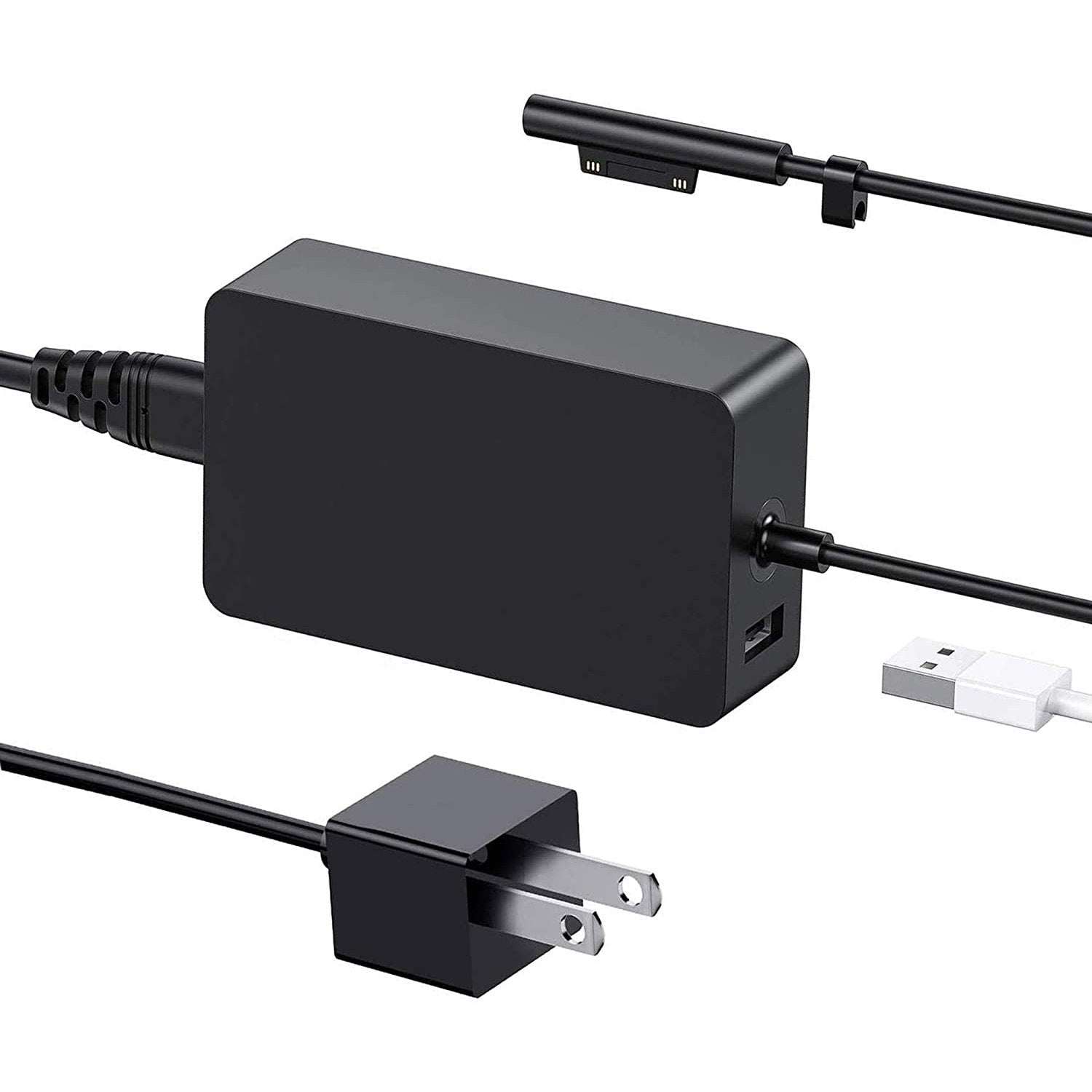 Surface Pro Charger 65W for Surface Pro 3/4/5/6/7 Computer Accessories - DailySale