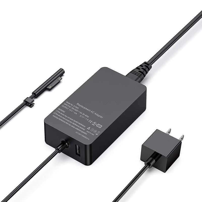 Surface Pro Charger 65W for Surface Pro 3/4/5/6/7 Computer Accessories - DailySale