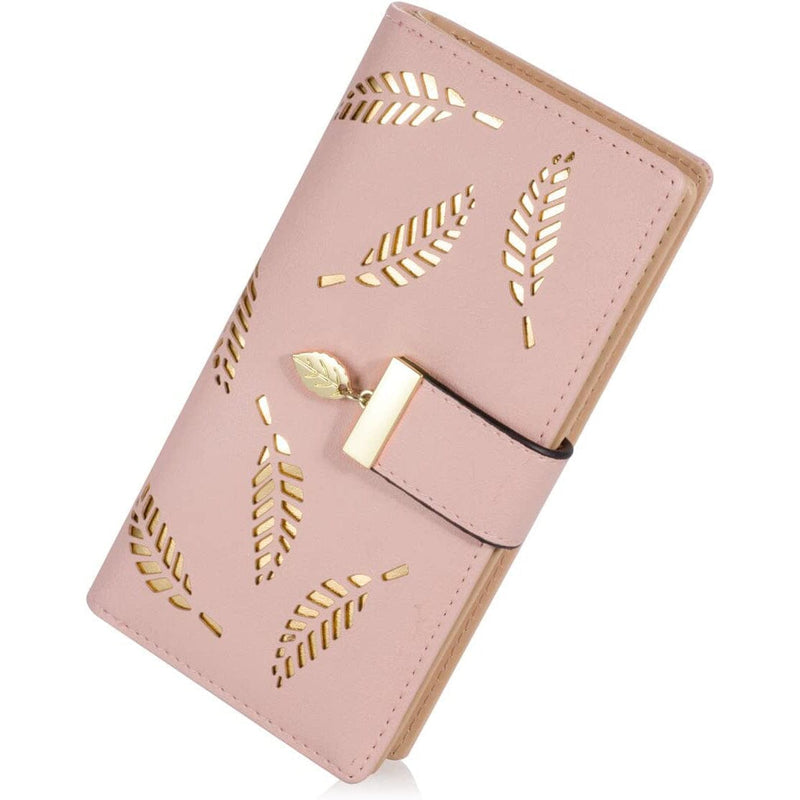 Sweet Cute Women's Long Leaf Bifold Wallet
