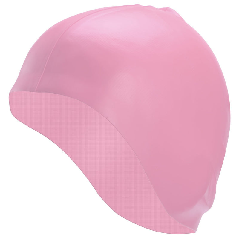 Swimming Cap Waterproof Silicone Sports & Outdoors Pink - DailySale