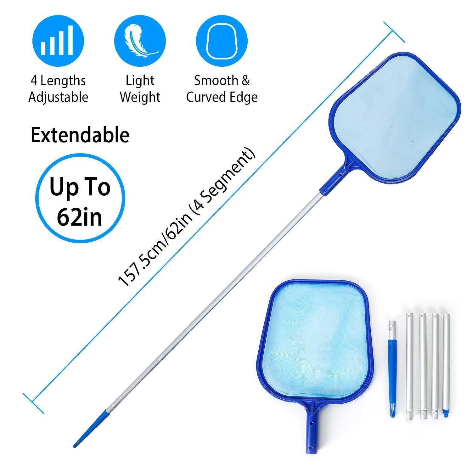 Swinging Pool Skimmer Cleaner Mesh Net Everything Else - DailySale