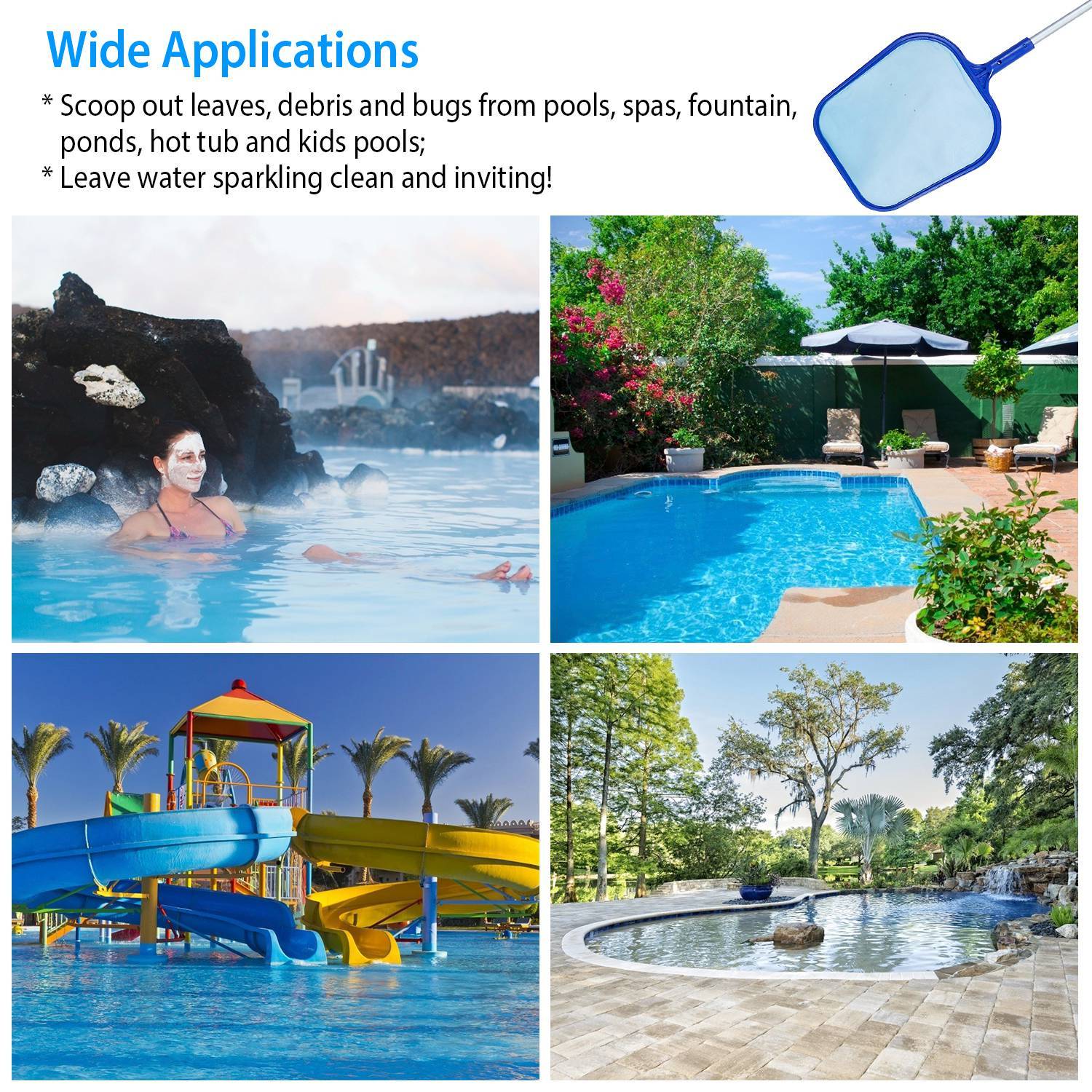 Swinging Pool Skimmer Cleaner Mesh Net Everything Else - DailySale