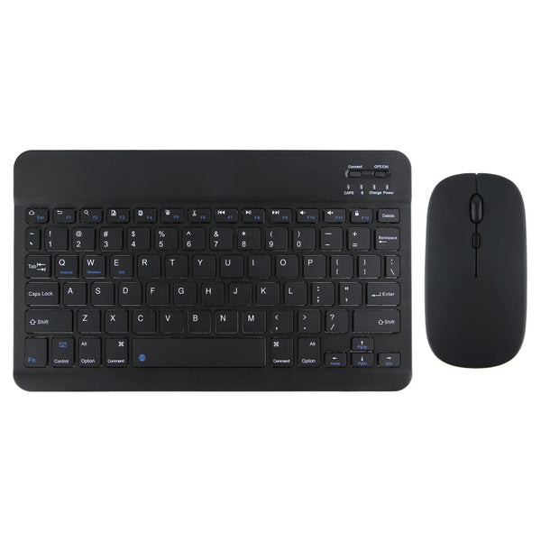 Tablet Wireless Keyboard and Mouse for iPad Computer Accessories Black - DailySale