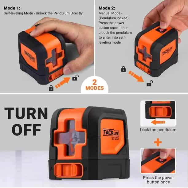 Tacklife Feet Laser Level Home Improvement - DailySale