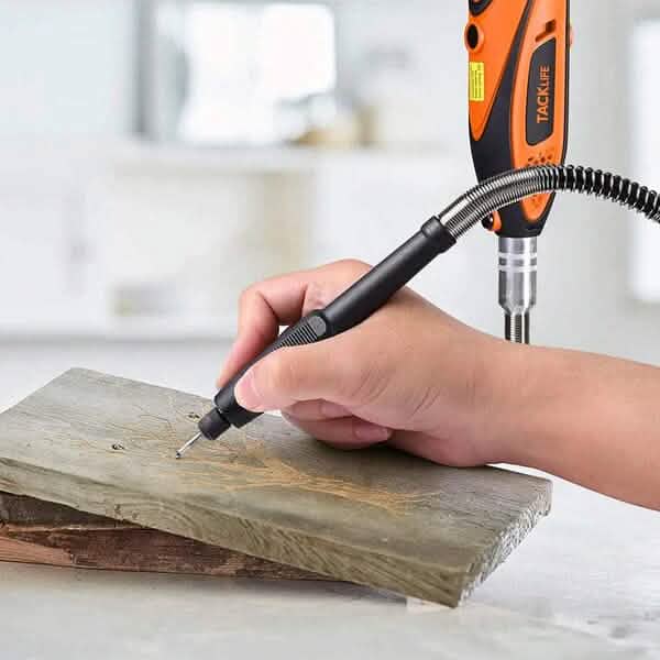 Tacklife Rotary Tool Kit with Upgraded MultiPro Keyless Chuck RTD35ACL Home Improvement - DailySale