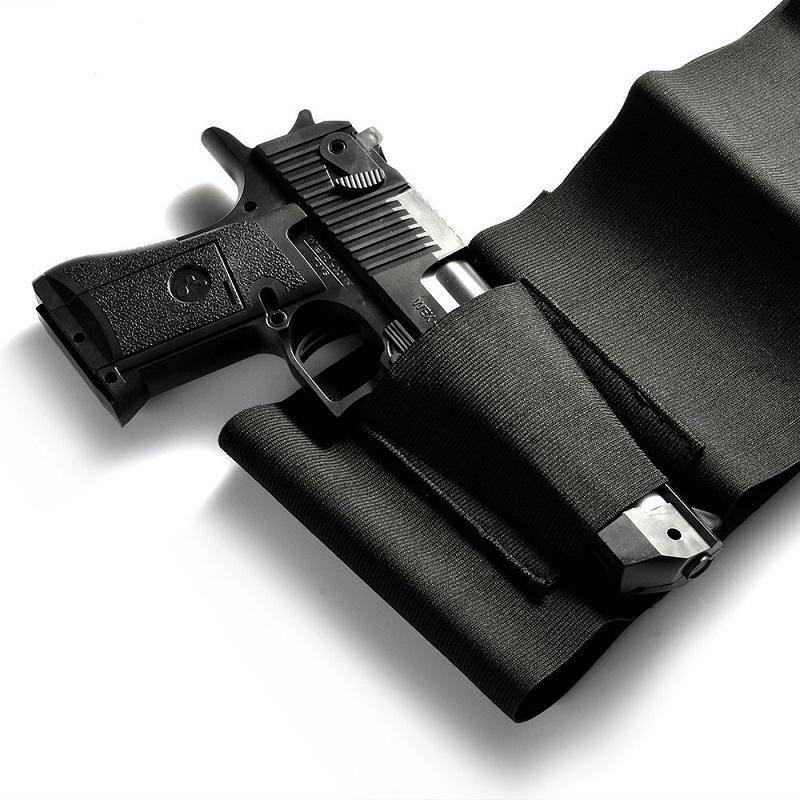 Tactical Elastic Belly Band Waist Pistol Gun Holster Sports & Outdoors - DailySale