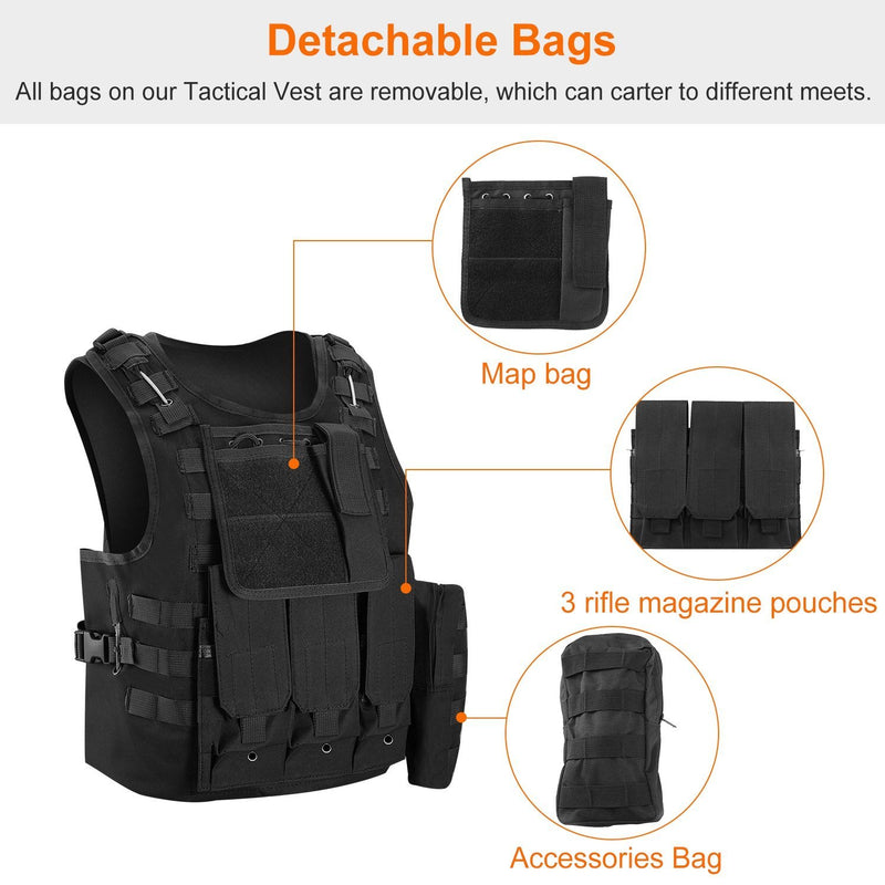 Tactical Military Vest Tactical - DailySale
