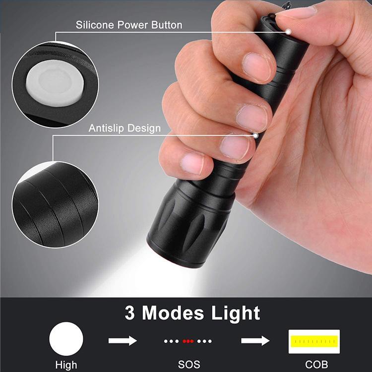 Tactical XPE COB Mini Flashlight Tactical - DailySale