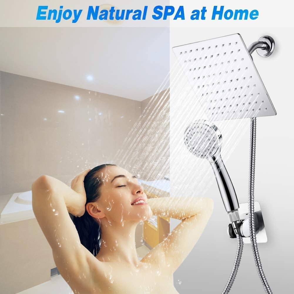 Taiker Stainless Steel Shower Head/Handheld Combination Bath - DailySale