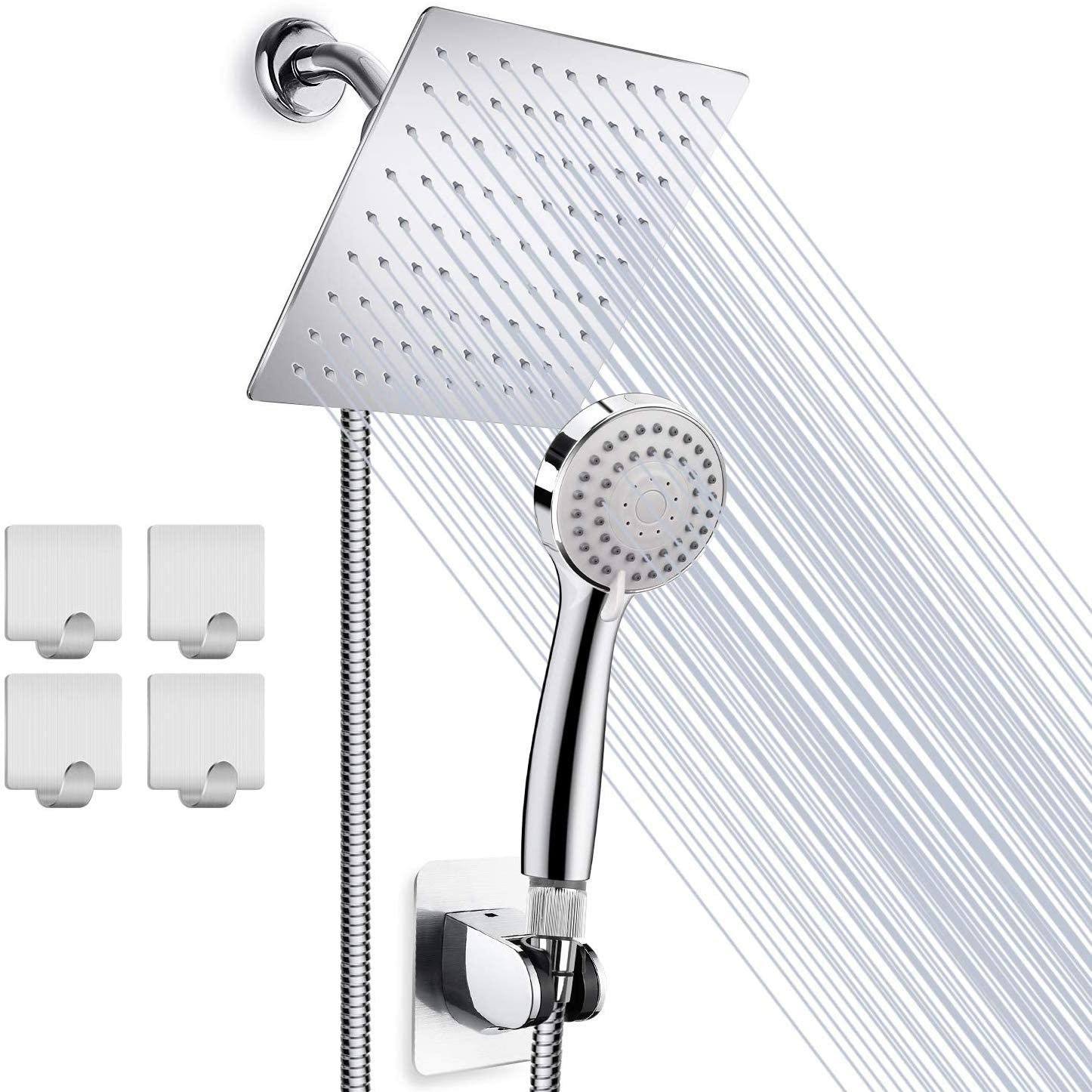 Taiker Stainless Steel Shower Head/Handheld Combination Bath - DailySale