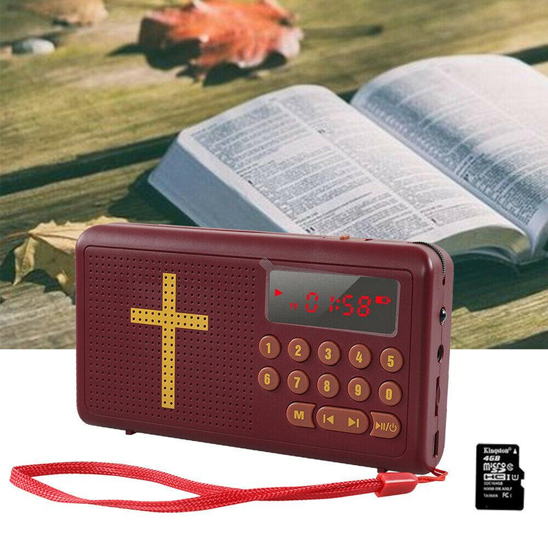 Talking Bible Audio Bible Player Speakers - DailySale