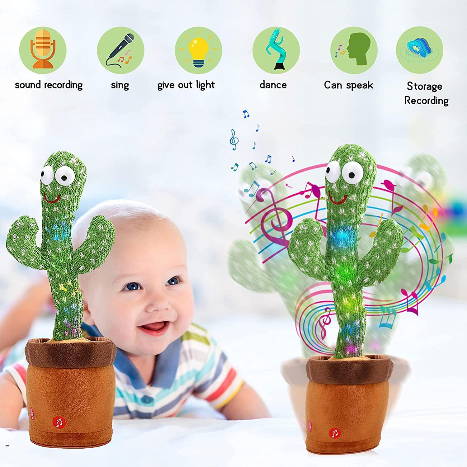 Talking Dancing Cactus Toys & Games - DailySale