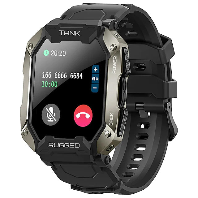 TANK M1 PRO Smart Watch 1.72 inch Smartwatch Fitness Watch Smart Watches Black - DailySale