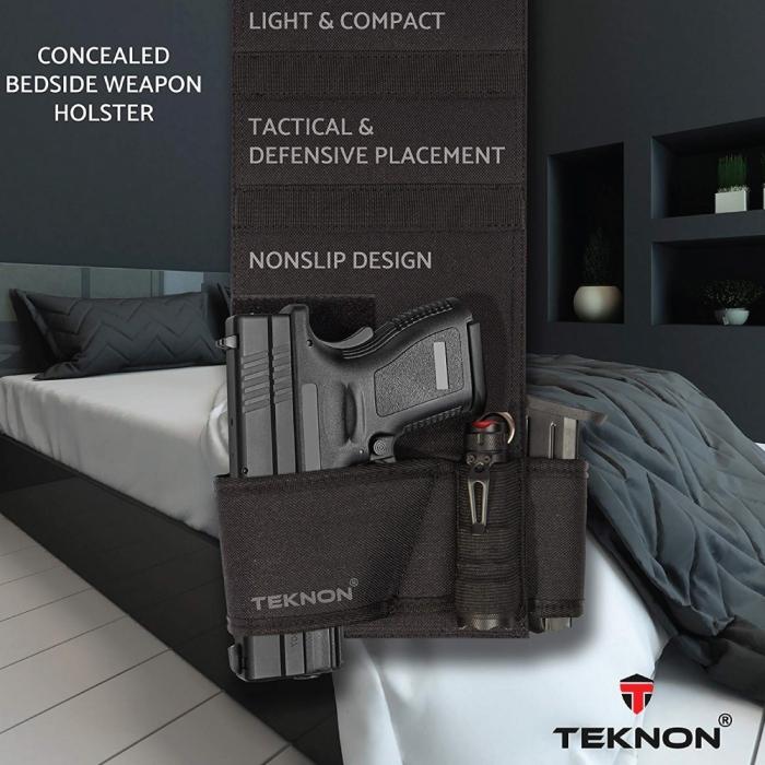 Teknon Bedside Gun Holster Tactical - DailySale