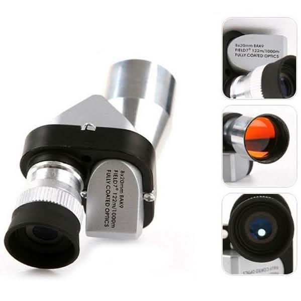 Telescope Single Barrel Pocket 8x20 Monocular Telescope Everything Else - DailySale