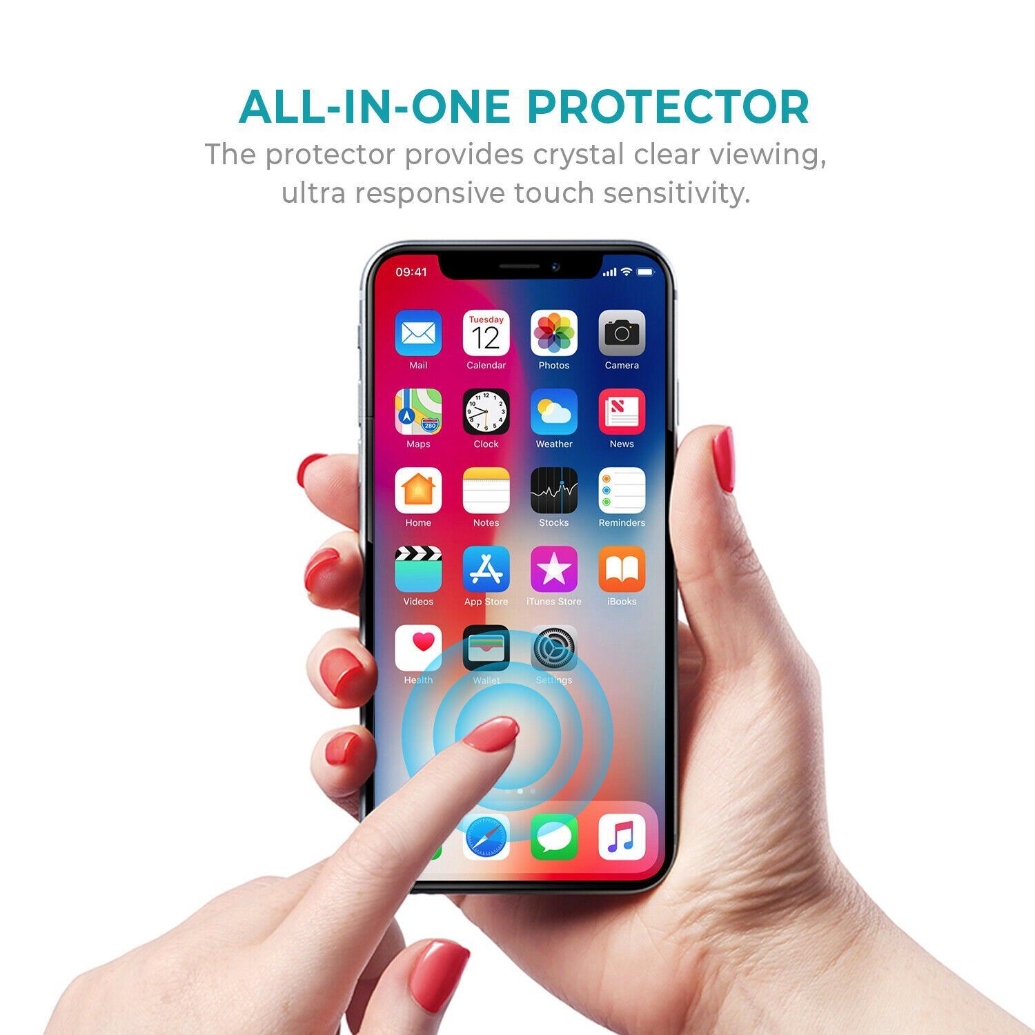 Tempered Glass for iPhone 11 Pro, XS and X Mobile Accessories - DailySale