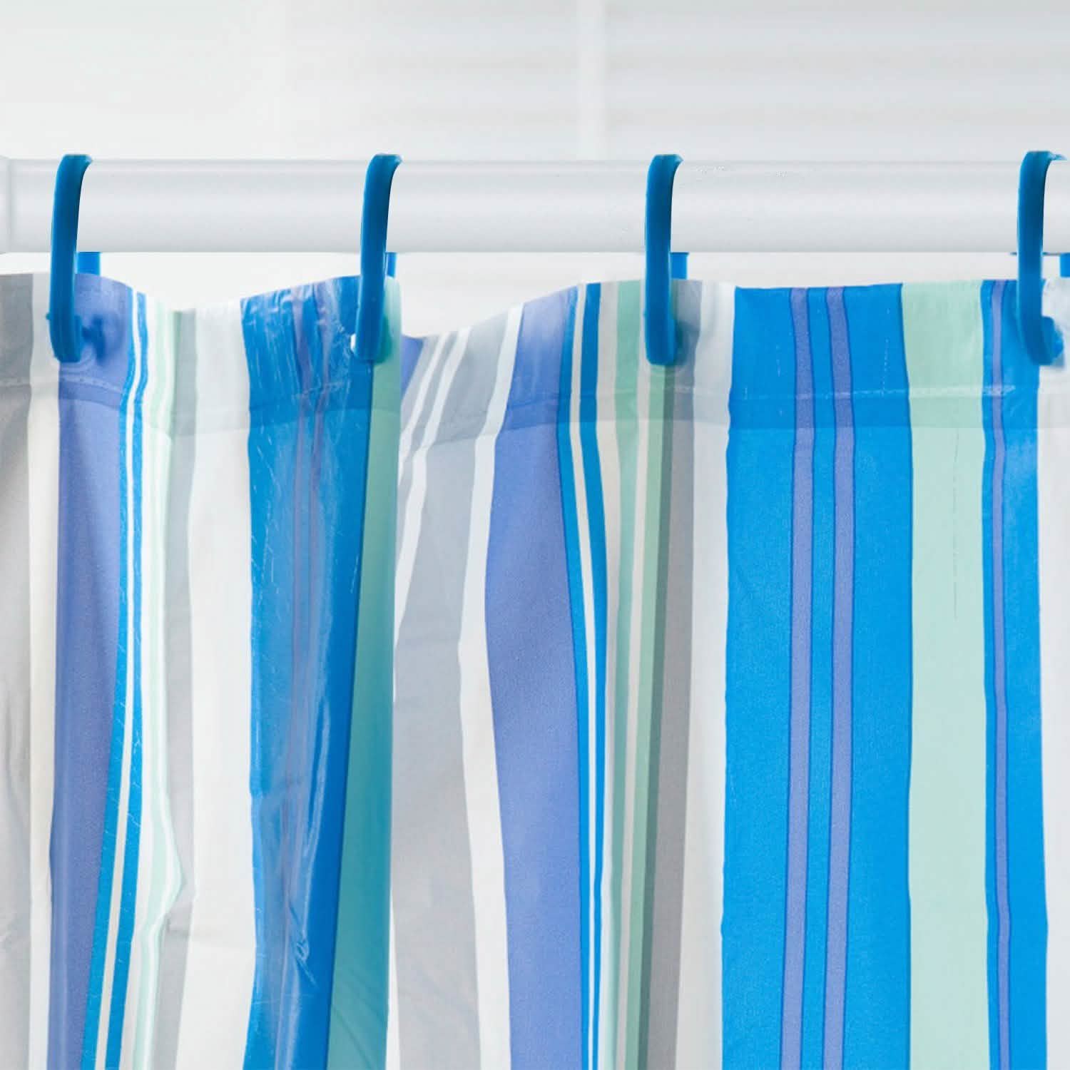 Tension Curtain Rod Spring Load Adjustable Curtain Pole Lighting & Decor - DailySale