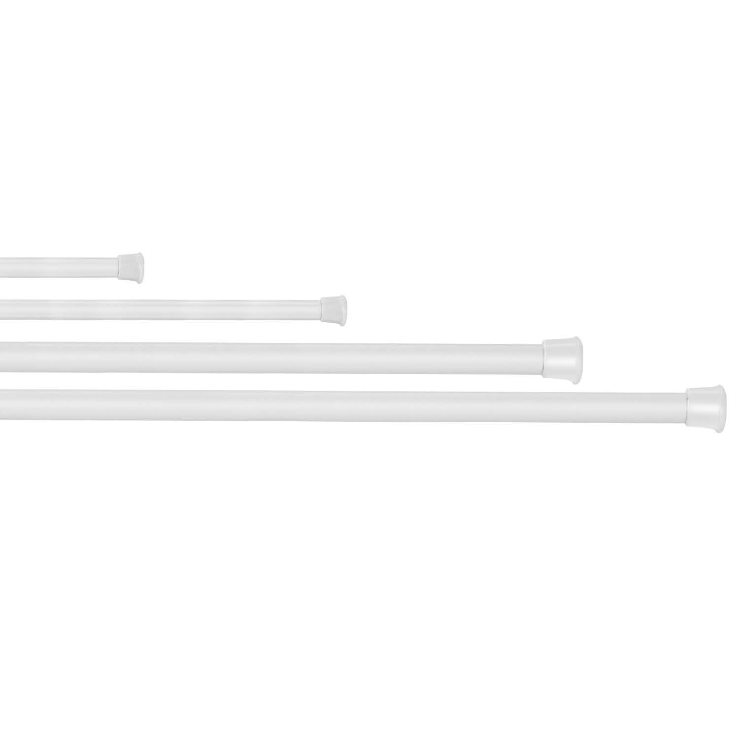 Tension Curtain Rod Spring Load Adjustable Curtain Pole Lighting & Decor - DailySale