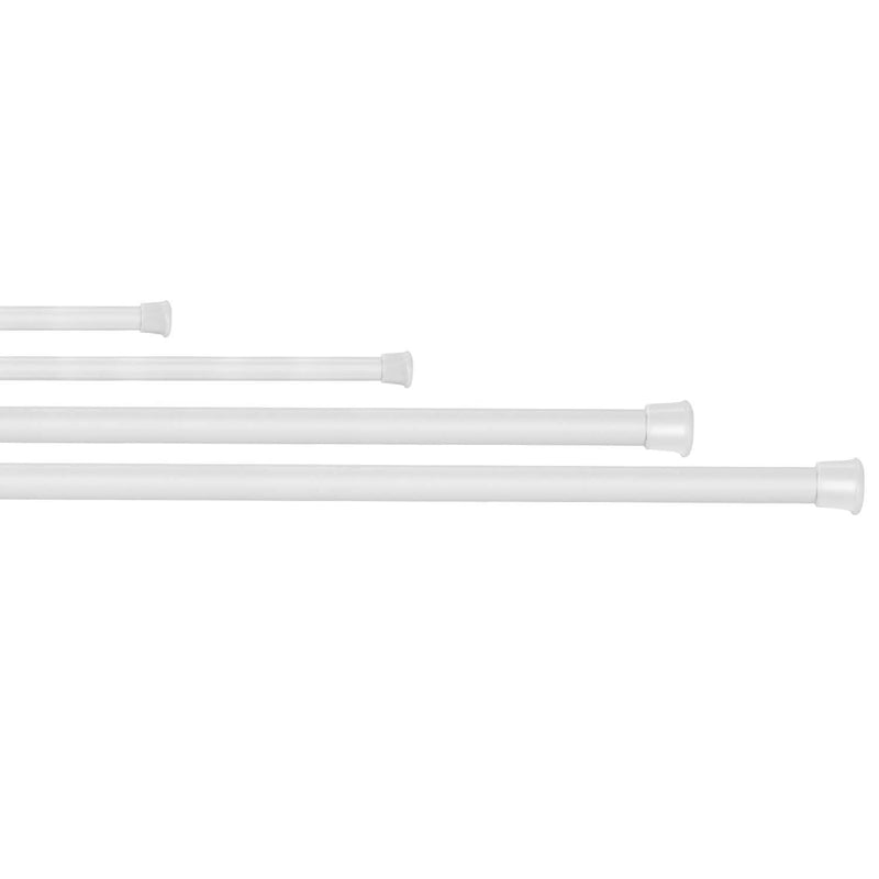 Tension Curtain Rod Spring Load Adjustable Curtain Pole Lighting & Decor - DailySale
