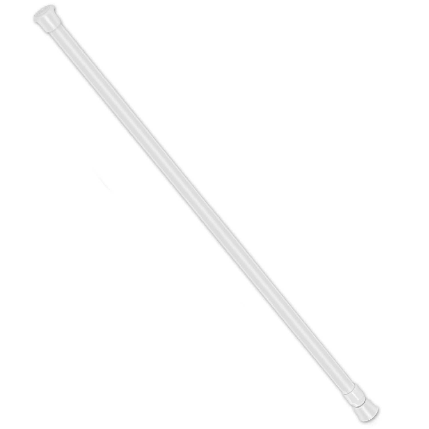 Tension Curtain Rod Spring Load Adjustable Curtain Pole Lighting & Decor XL - DailySale