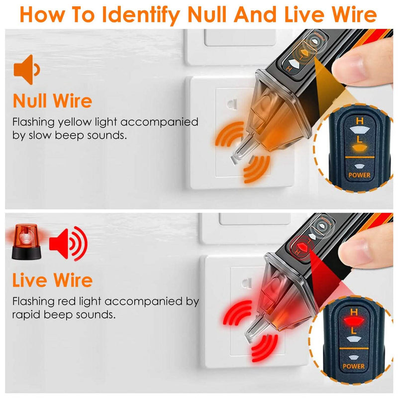 Test Pen Circuit Detector Tester Dual Range 12V/48V-1000V Breakpoint Finder Home Improvement - DailySale