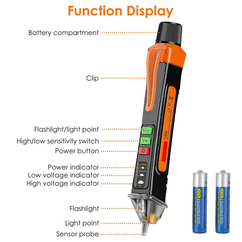 Test Pen Circuit Detector Tester Dual Range 12V/48V-1000V Breakpoint Finder Home Improvement - DailySale