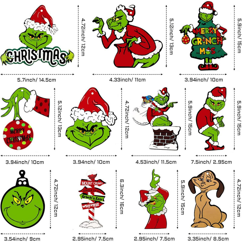Tetor 2022 Christmas Ornament Christmas Tree Decorations Holiday Decor & Apparel - DailySale