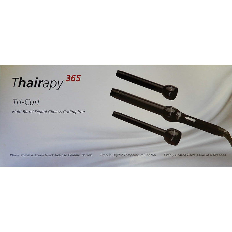 Thairapy 365 Tri-Curl Multi Barrel Digital Clipless Curling Iron Beauty & Personal Care - DailySale