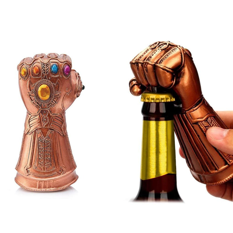 Thanos Infinity Gauntlet Beer Bottle Opener Kitchen & Dining Copper - DailySale