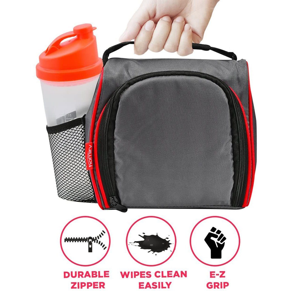 Thermal Insulated Lunch Bag With 6 Leakproof Food Containers Kitchen & Dining - DailySale