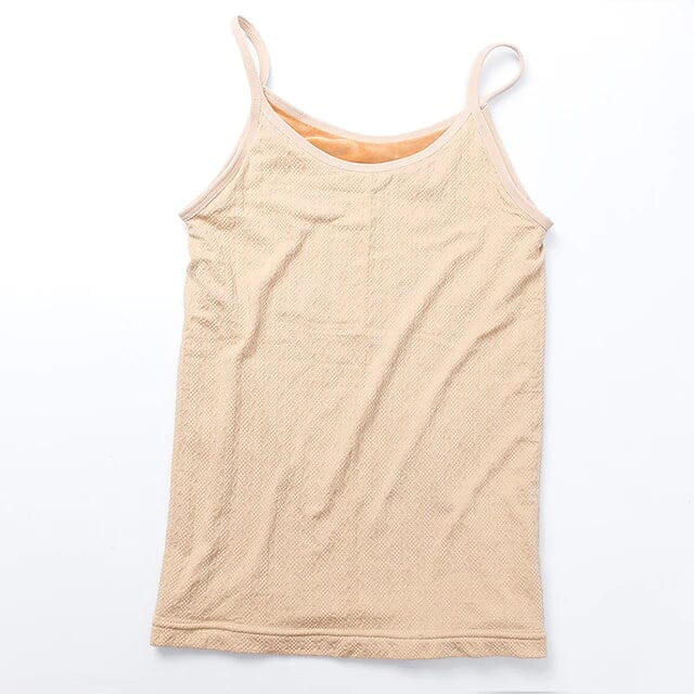 Thermal Tank Top for Women Women's Tops Khaki - DailySale