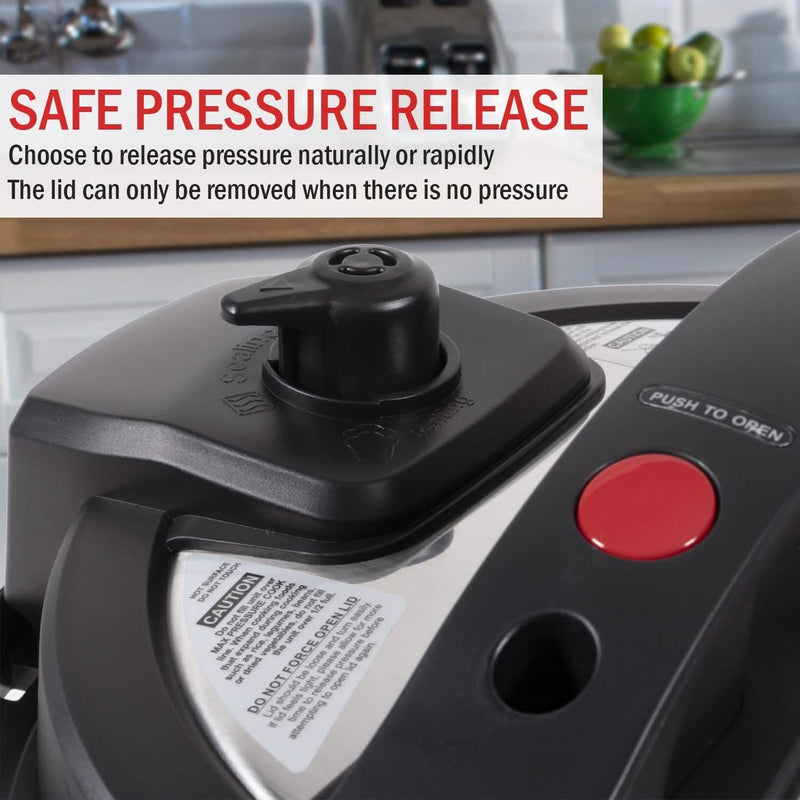 Thomson 9-in-1 Pressure, Slow Cooker, Air Fryer and More, with 6.5 QT Capacity Kitchen & Dining - DailySale