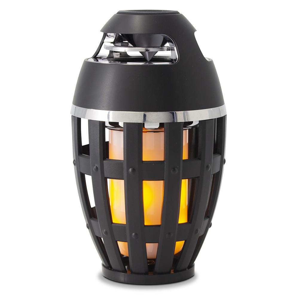 Tiki Torch Wireless Portable Stereo Speaker and Flame Table Lamp Headphones & Speakers - DailySale