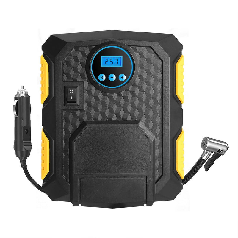 Tire Inflator 12V DC 120W 150PSI with LCD Electric Air Compressor Automotive - DailySale