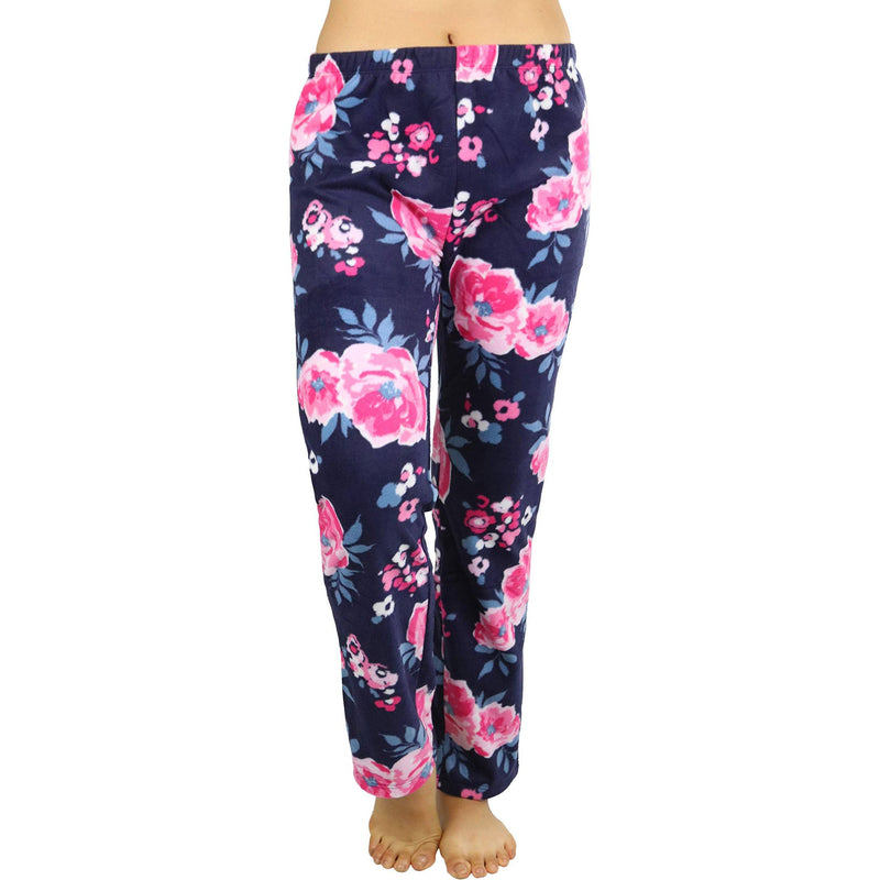 ToBeInStyle Women's Poly Fabric Ankle Length Pajama Bottoms