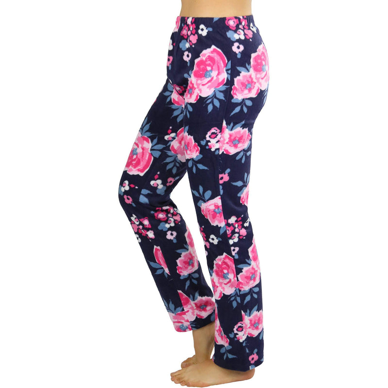 ToBeInStyle Women's Poly Fabric Ankle Length Pajama Bottoms