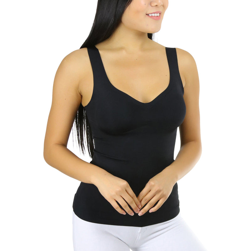 Women Shapewear Tummy Control Seamless Half Body Shaper Slimming Bodysuit Bamboo  Body Shaper