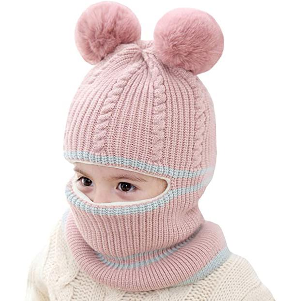 Toddler Fleece Lined Winter Bear Hat Kids' Clothing - DailySale