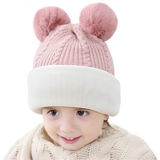 Toddler Fleece Lined Winter Bear Hat Kids' Clothing - DailySale