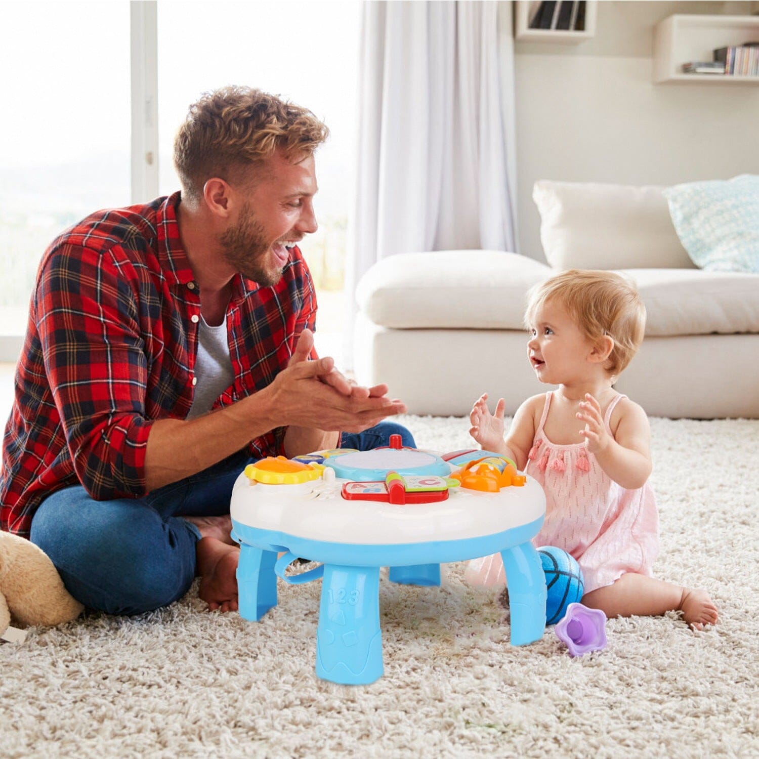 Toddler Musical Learning Table for 6+ Months Toys & Games - DailySale