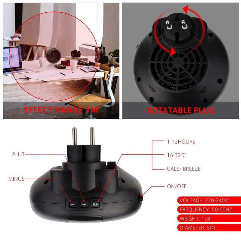 Tonha Portable Heater Fan Home Essentials - DailySale